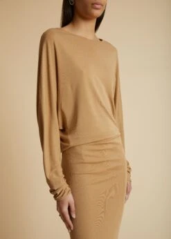 The Trina Dress In Beige -Fashion Girl Sales Shop TRINA BEIGE 0022