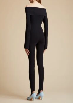 The Trinity Catsuit In Black -Fashion Girl Sales Shop TRINITY BLACK 0031