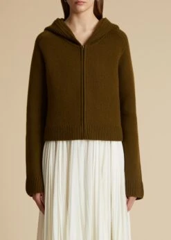 The Winston Hoodie In Avocado