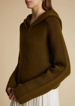 The Winston Hoodie In Avocado -Fashion Girl Sales Shop WINSTON AVOCADO 0047