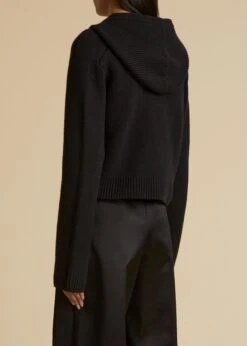 The Winston Hoodie In Black -Fashion Girl Sales Shop WINSTON BLACK 0041